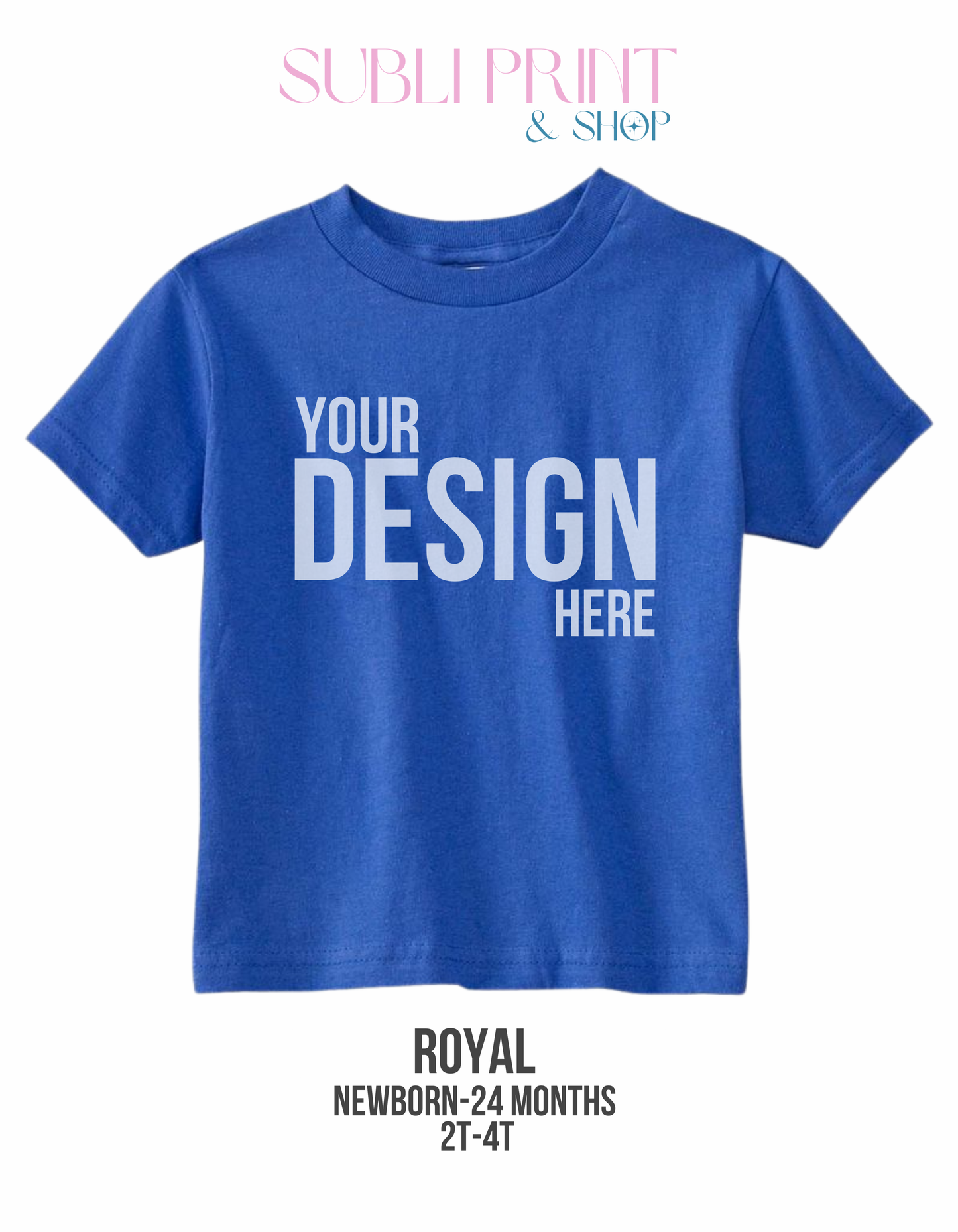 Custom Apparel Infant Jersey Shirt