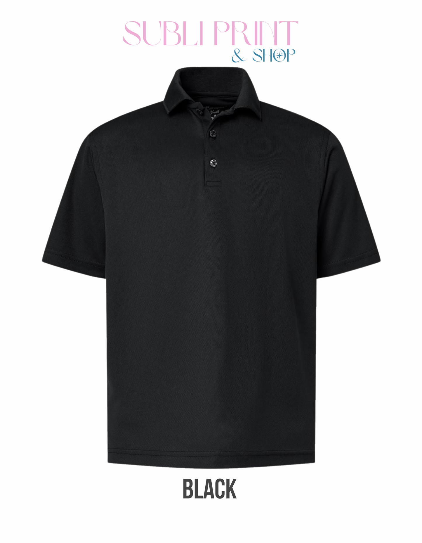Custom Paragon Youth Performance Polo