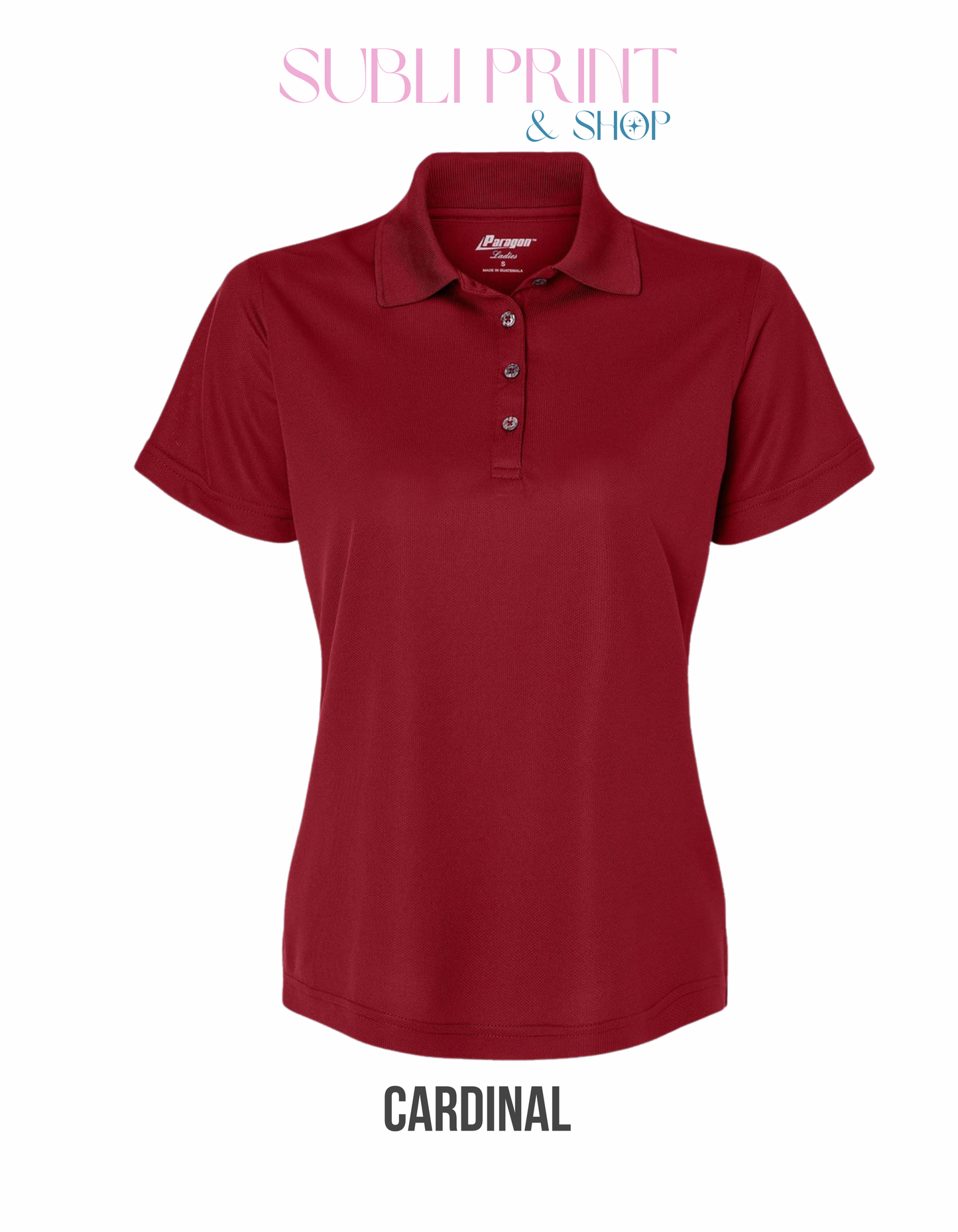 Custom Paragon Women's Performance Polo