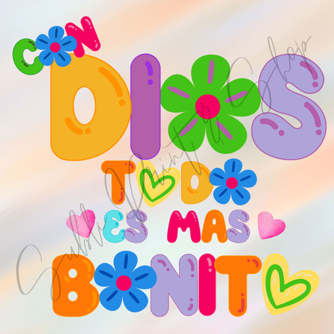 Con Dios Todo es Más Bonito (Archivo PNG)