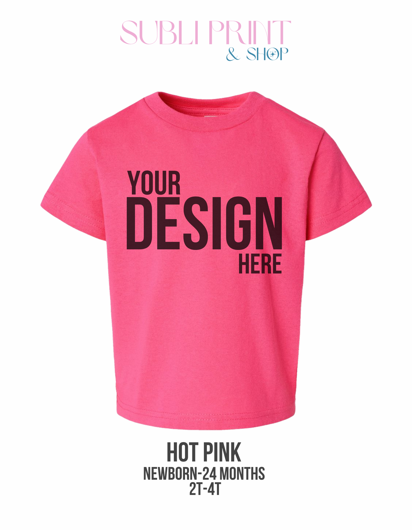 Custom Apparel Infant Jersey Shirt
