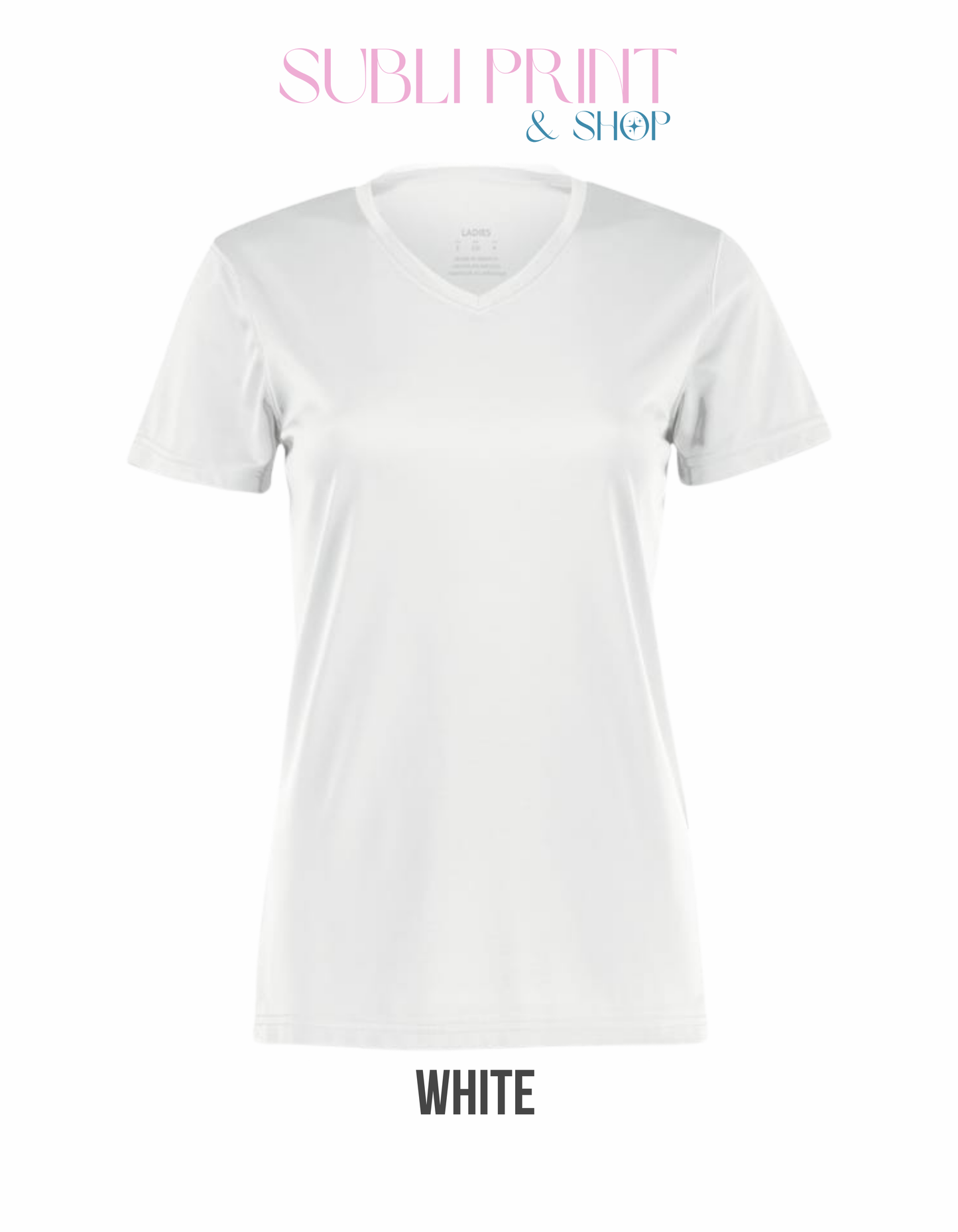 Augusta Sportswear Ladies Polyester V-Neck Shirt (A1790)