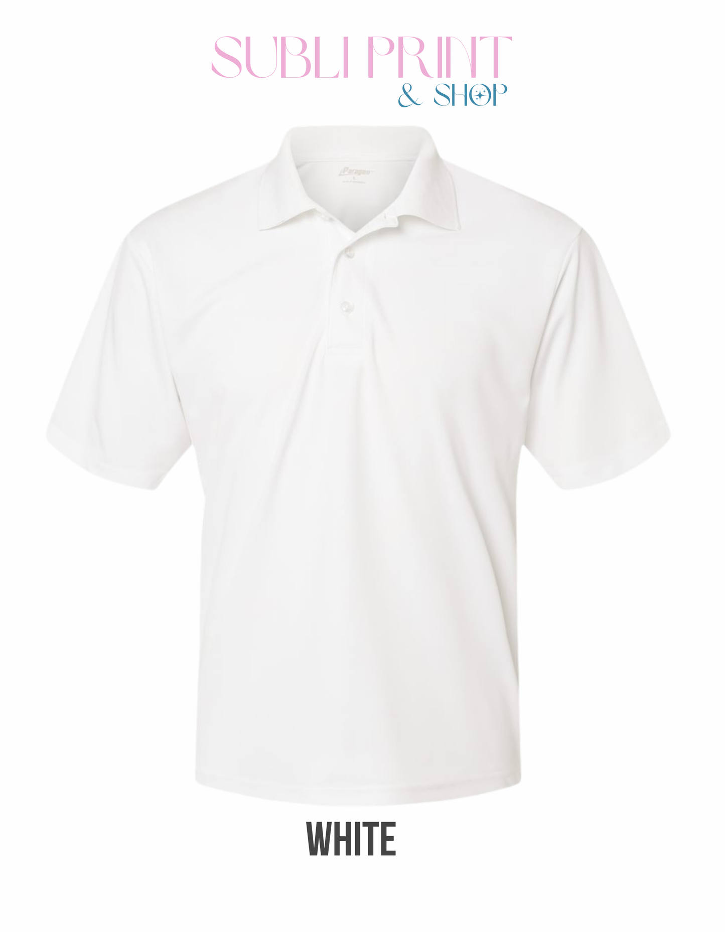 Custom Paragon Performance Unisex Polo