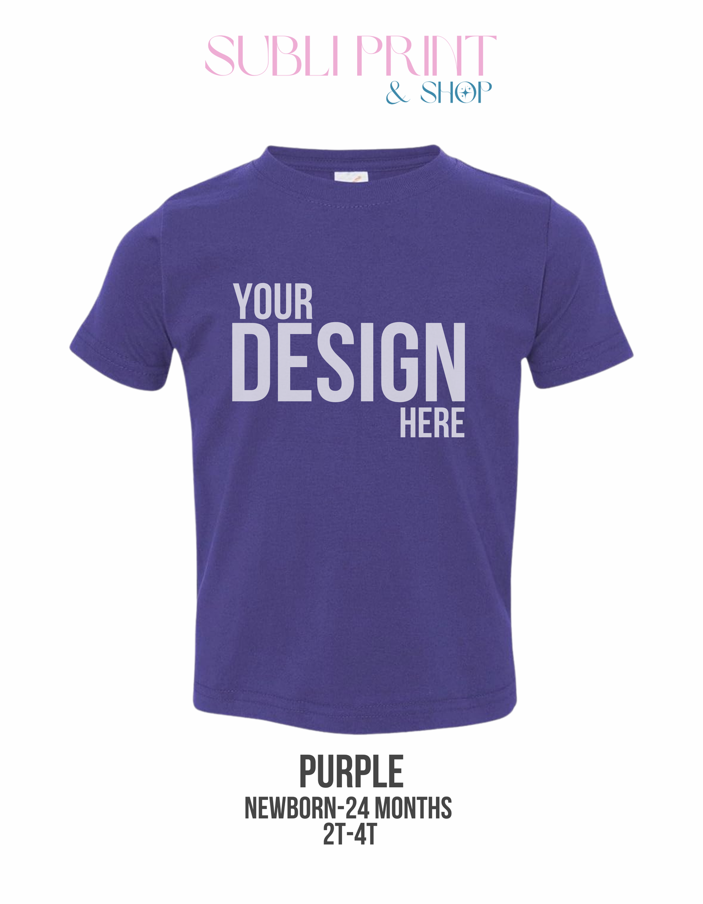 Custom Apparel Infant Jersey Shirt