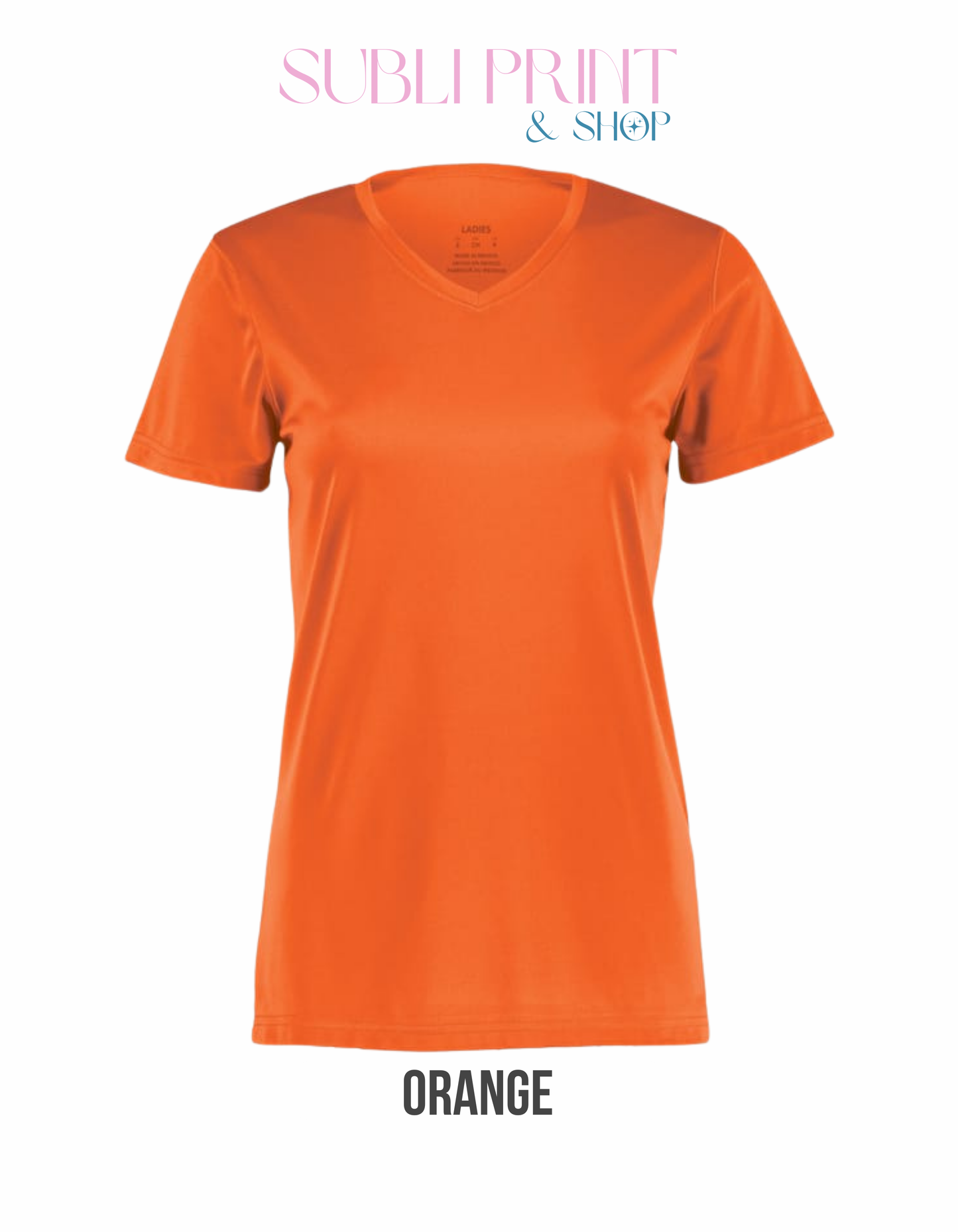 Augusta Sportswear Ladies Polyester V-Neck Shirt (A1790)