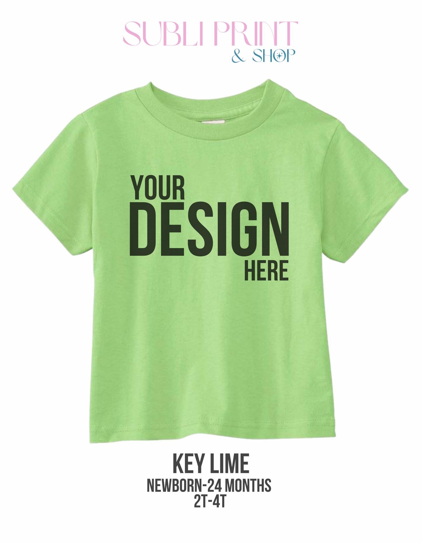 Custom Apparel Infant Jersey Shirt