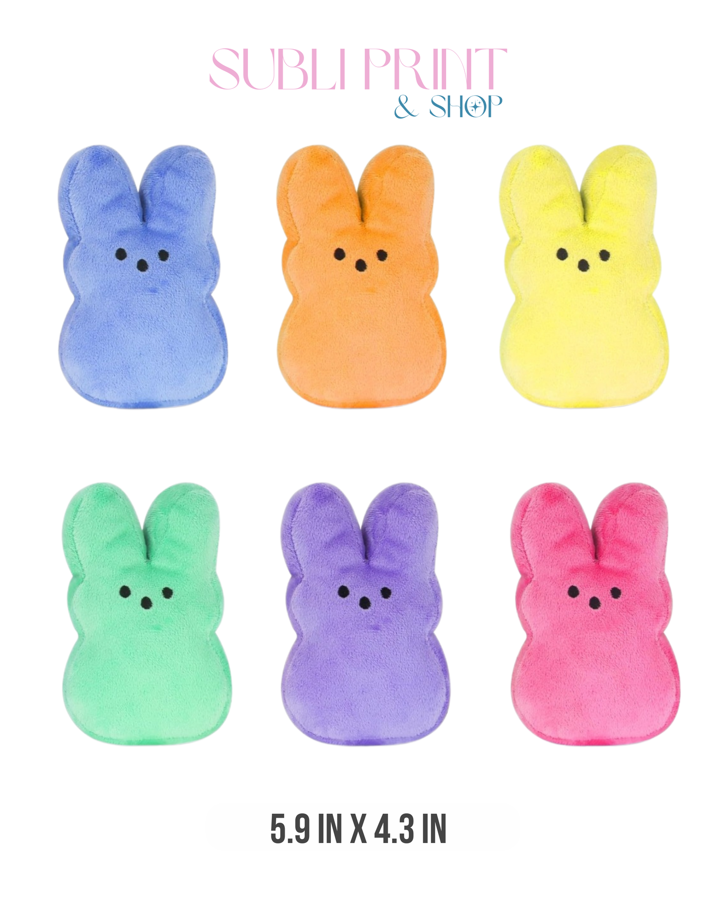 Peep Bunny Plush
