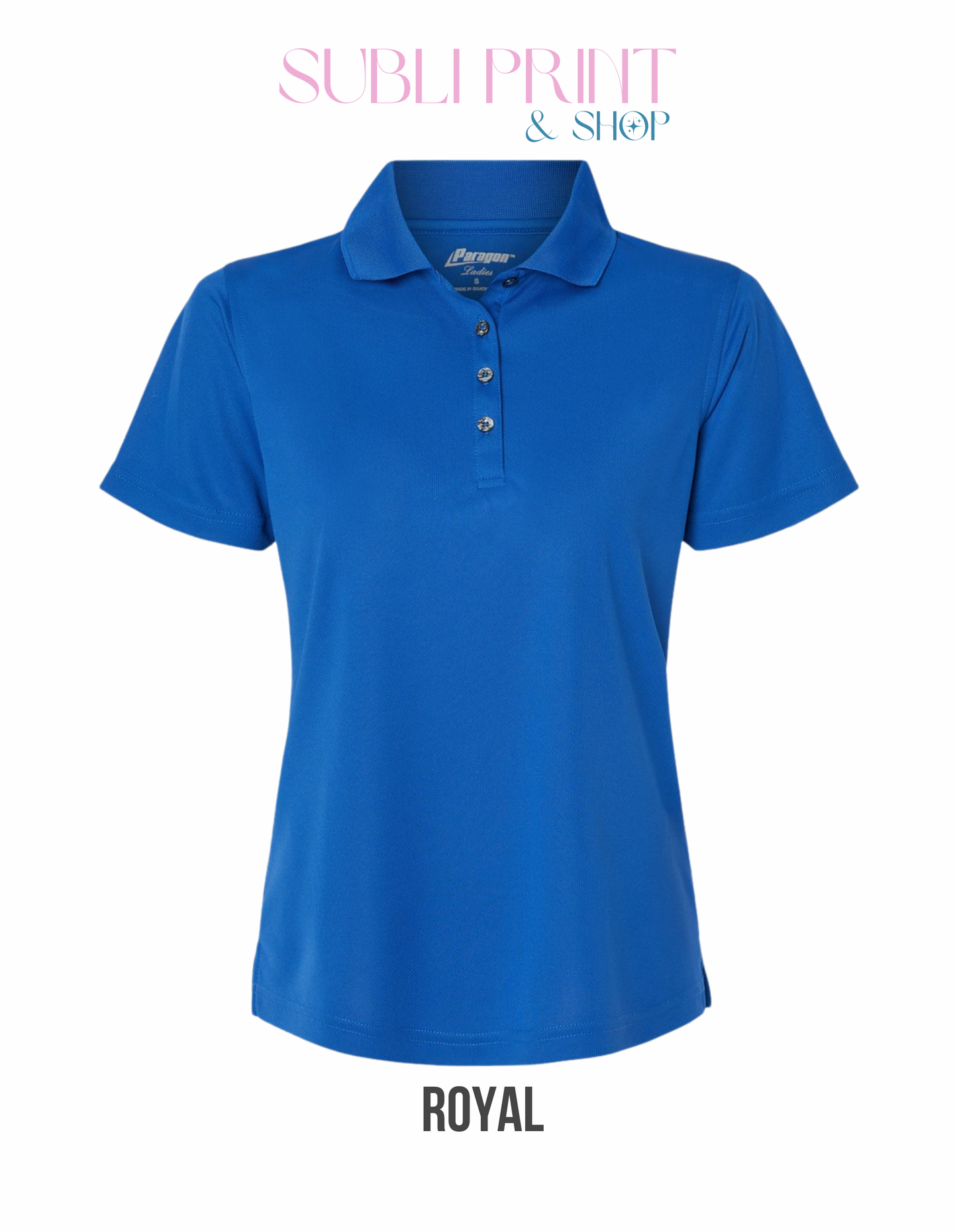 Custom Paragon Women's Performance Polo
