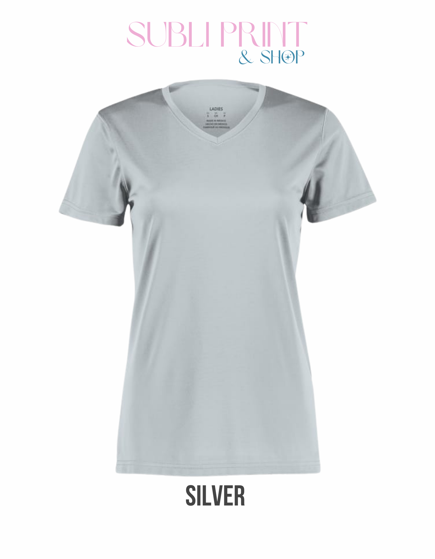 Augusta Sportswear Ladies Polyester V-Neck Shirt (A1790)