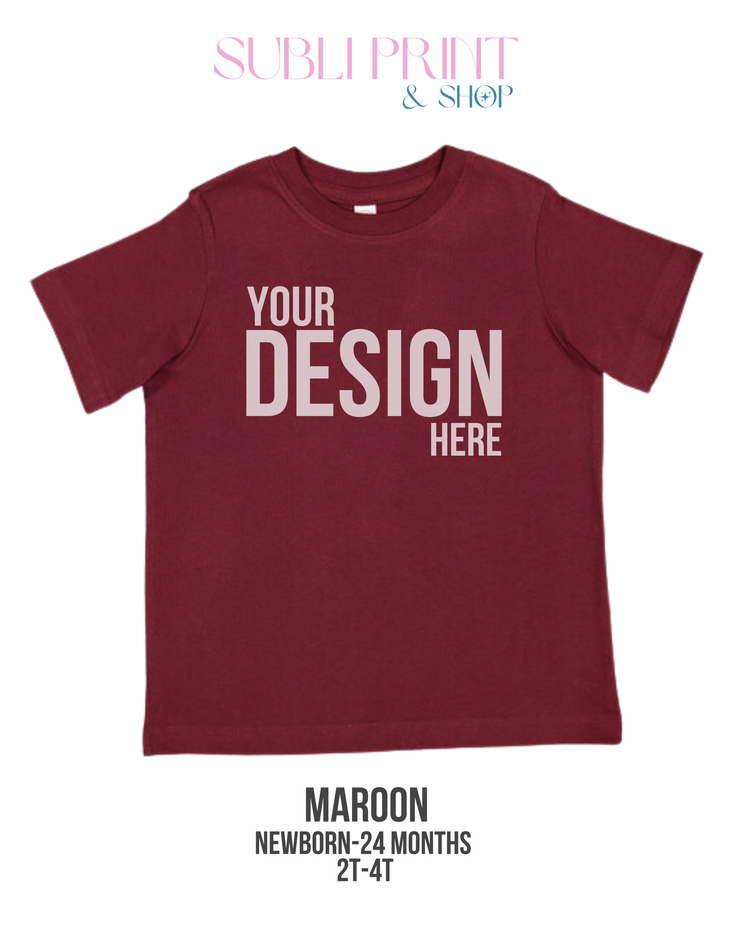 Custom Apparel Infant Jersey Shirt
