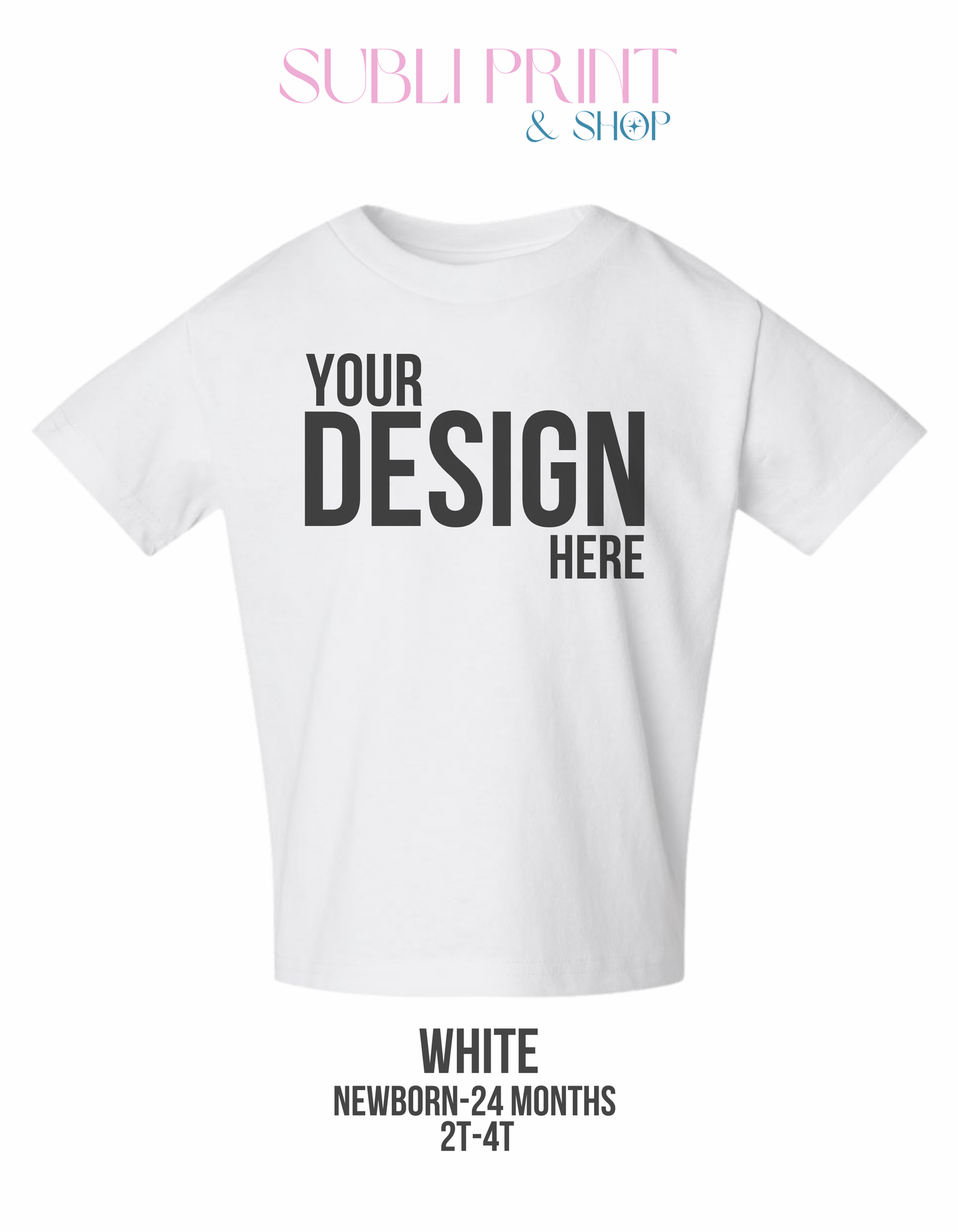 Custom Apparel Infant Jersey Shirt