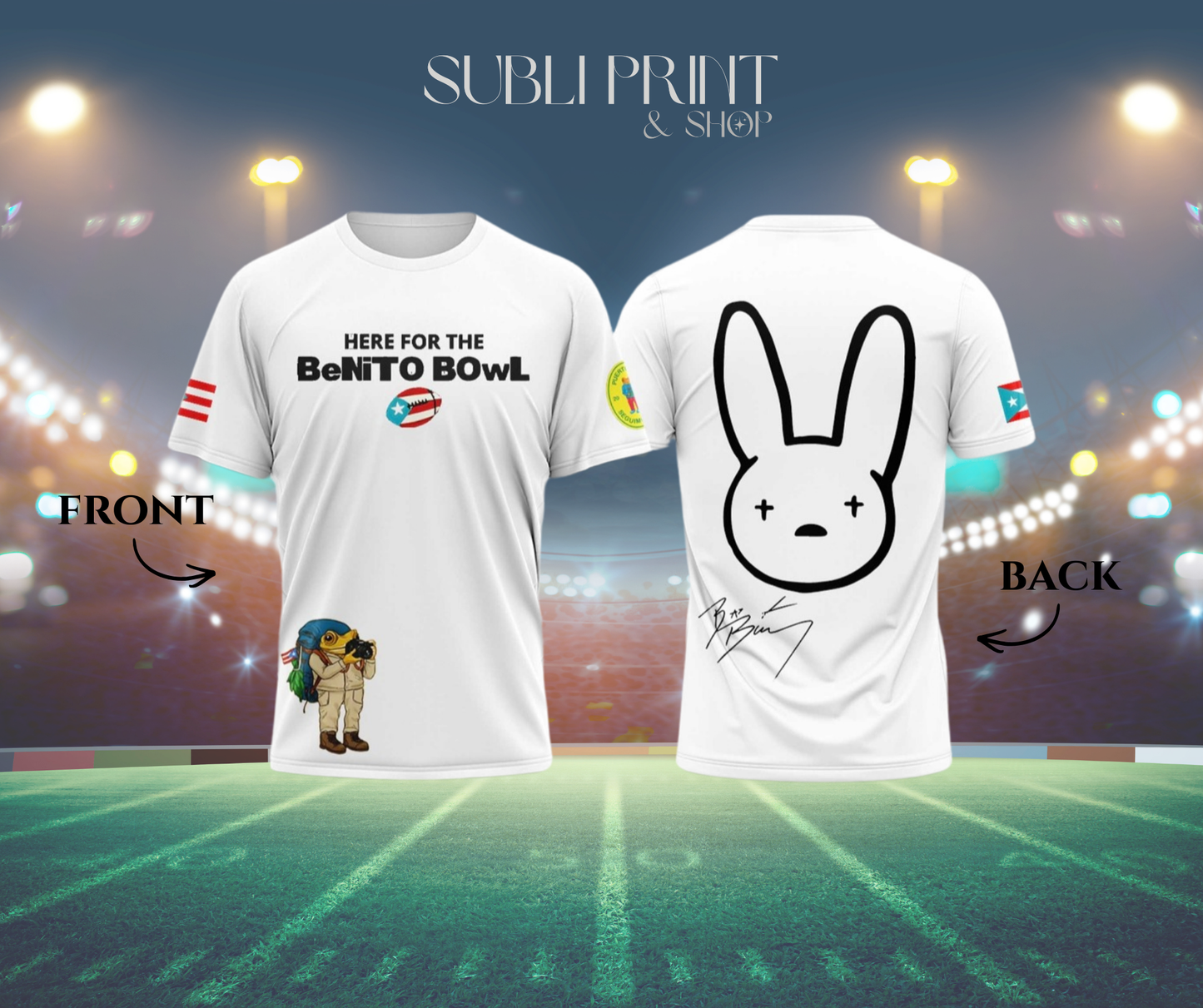 I'm Here for the Benito Bowl Full T-Shirt