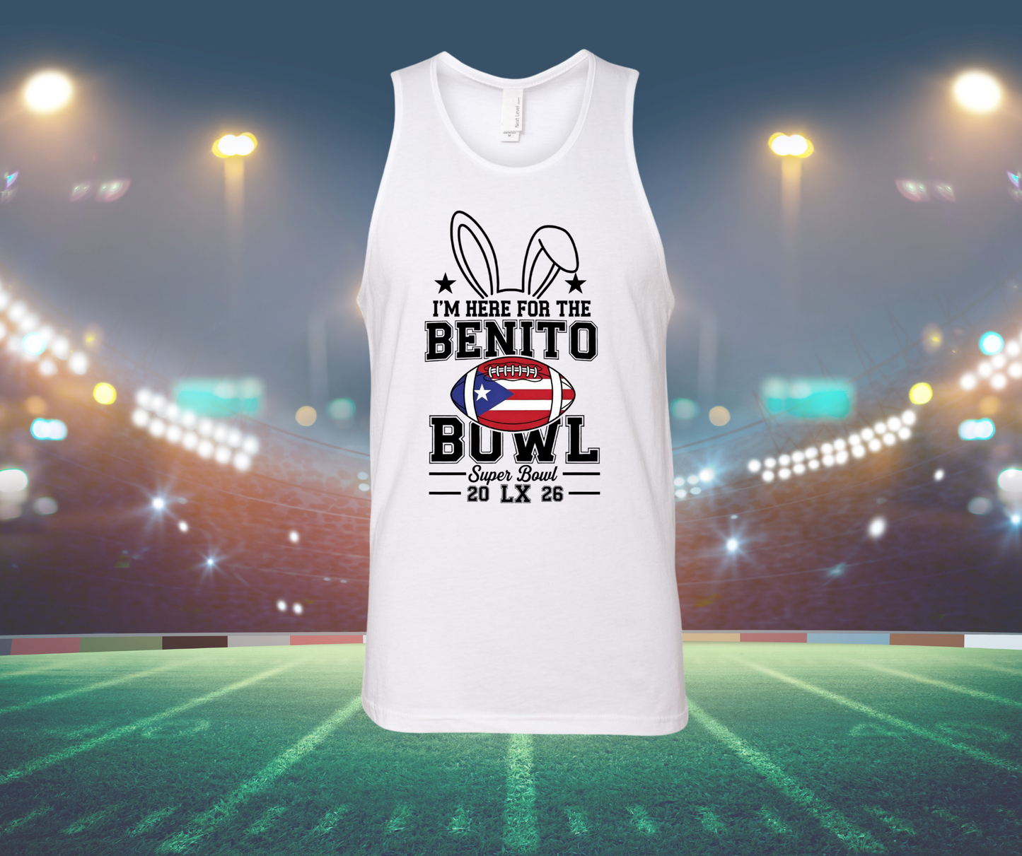 I'm Here for the Benito Bowl Bunny (T-Shirt, CropTop or Tank Top)