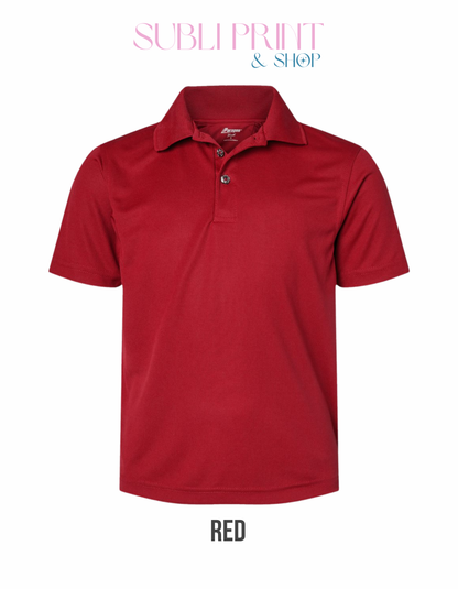 Custom Paragon Youth Performance Polo
