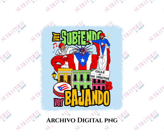 Voy Subiendo Voy Bajando Sanse 2026 (Archivo Descargable)