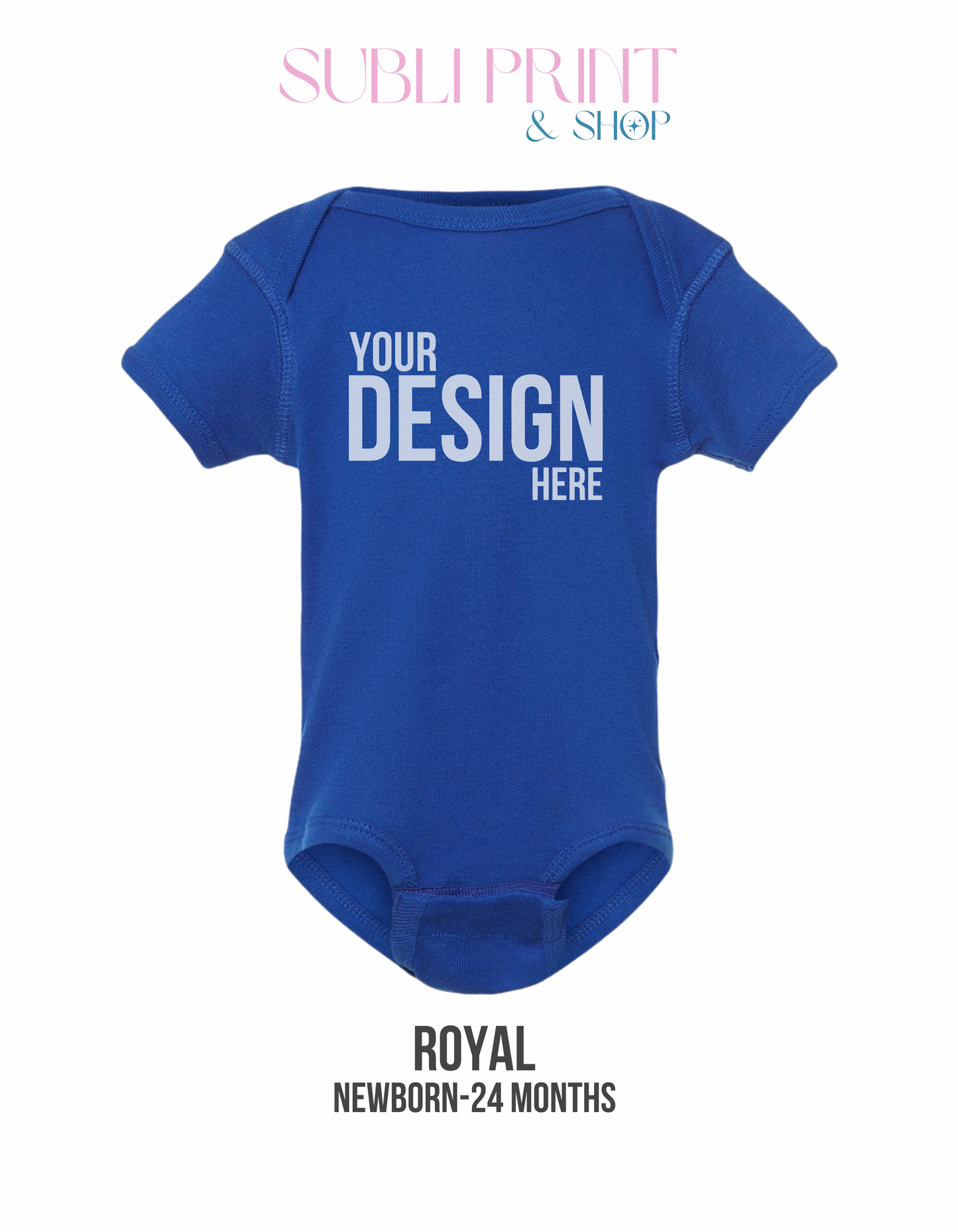Custom Apparel Infant Bodysuit