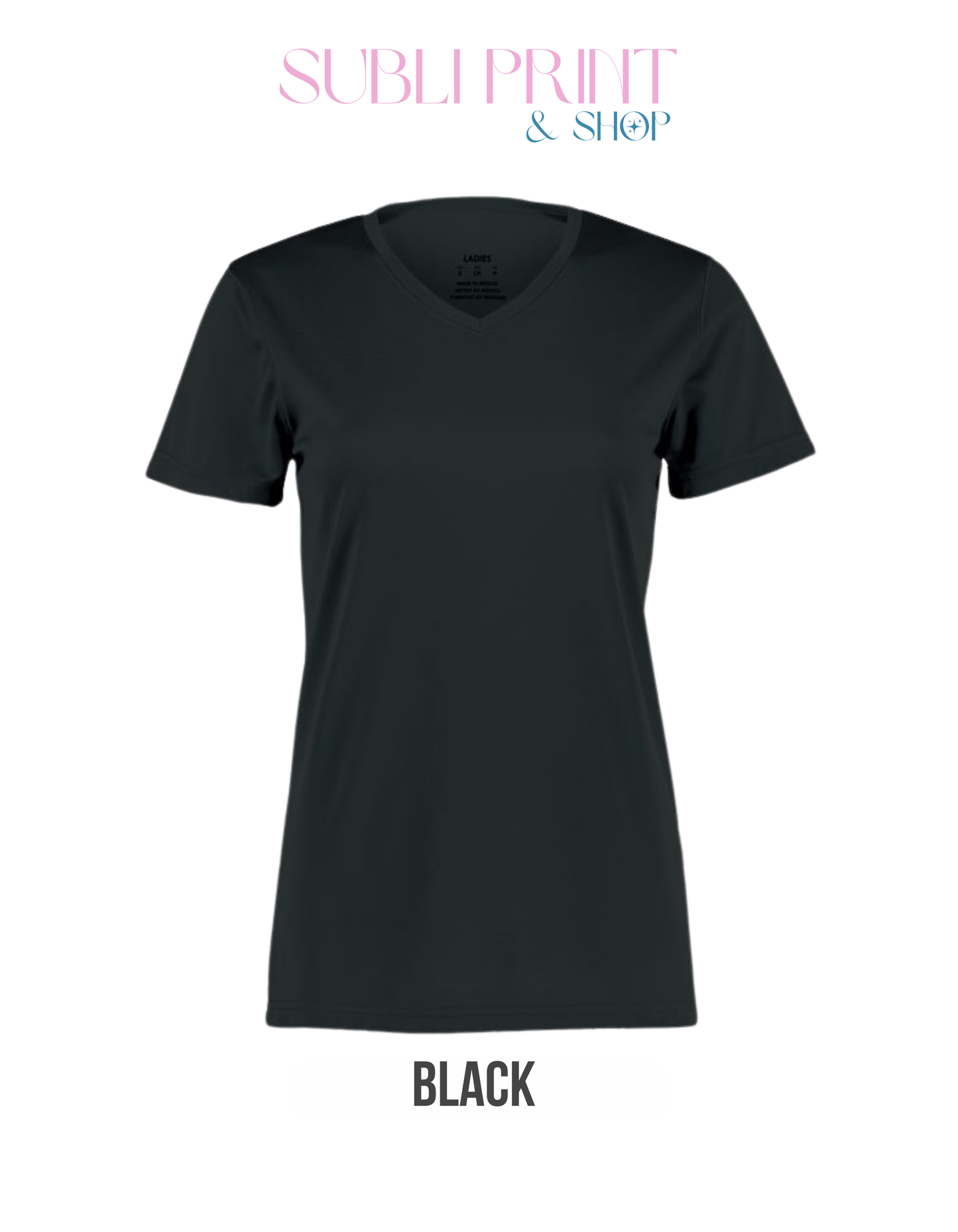 Augusta Sportswear Ladies Polyester V-Neck Shirt (A1790)