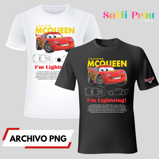 Lightning McQueen (Archivo PNG)