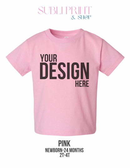 Custom Apparel Infant Jersey Shirt