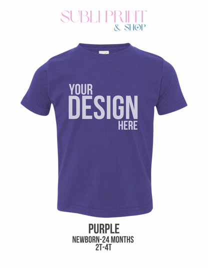 Custom Apparel Infant Jersey Shirt