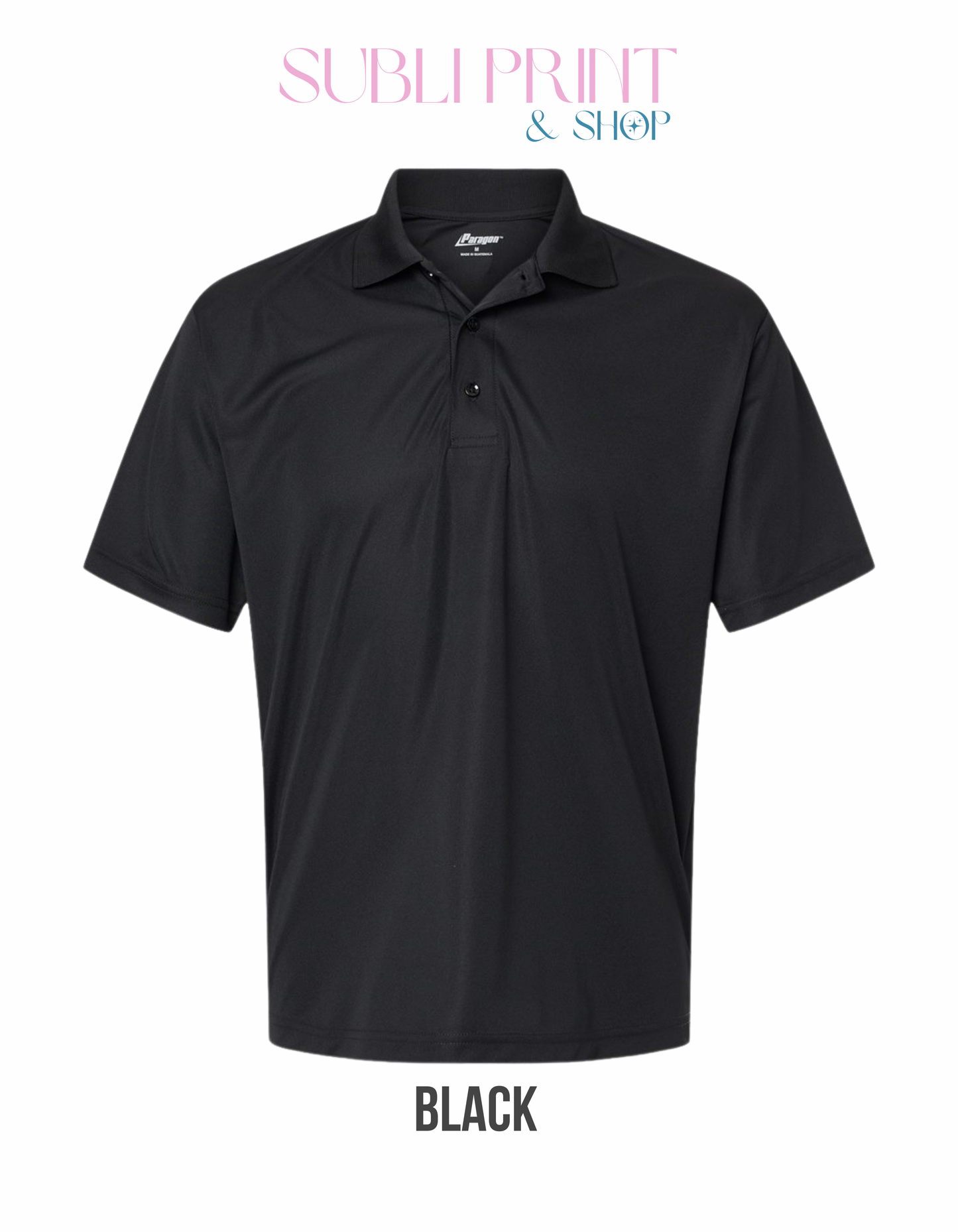Custom Paragon Performance Unisex Polo