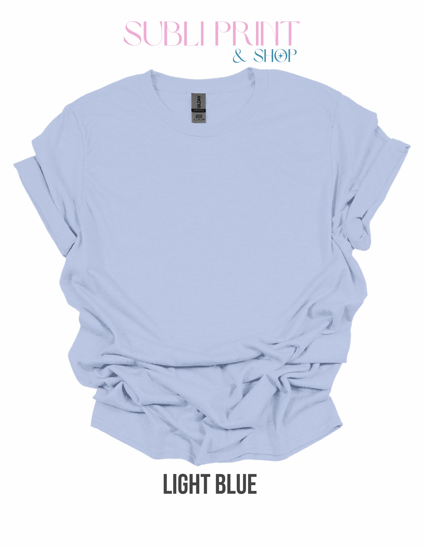 Gildan Adults Blank T-Shirt (Small to X-Large) G8000