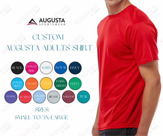 Custom Augusta Sportswear Polyester  Adult Shirt A790