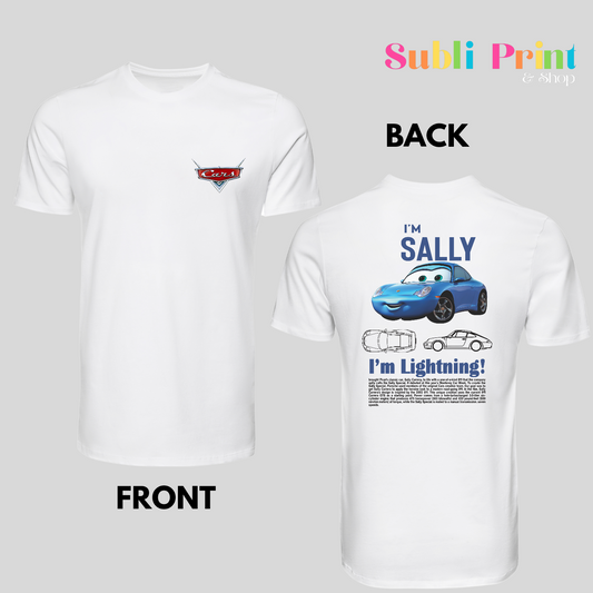 Sally - Cars Matching Couple Shirt