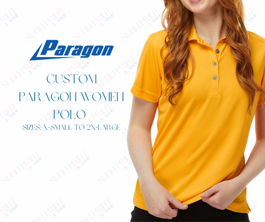 Custom Paragon Women's Performance Polo