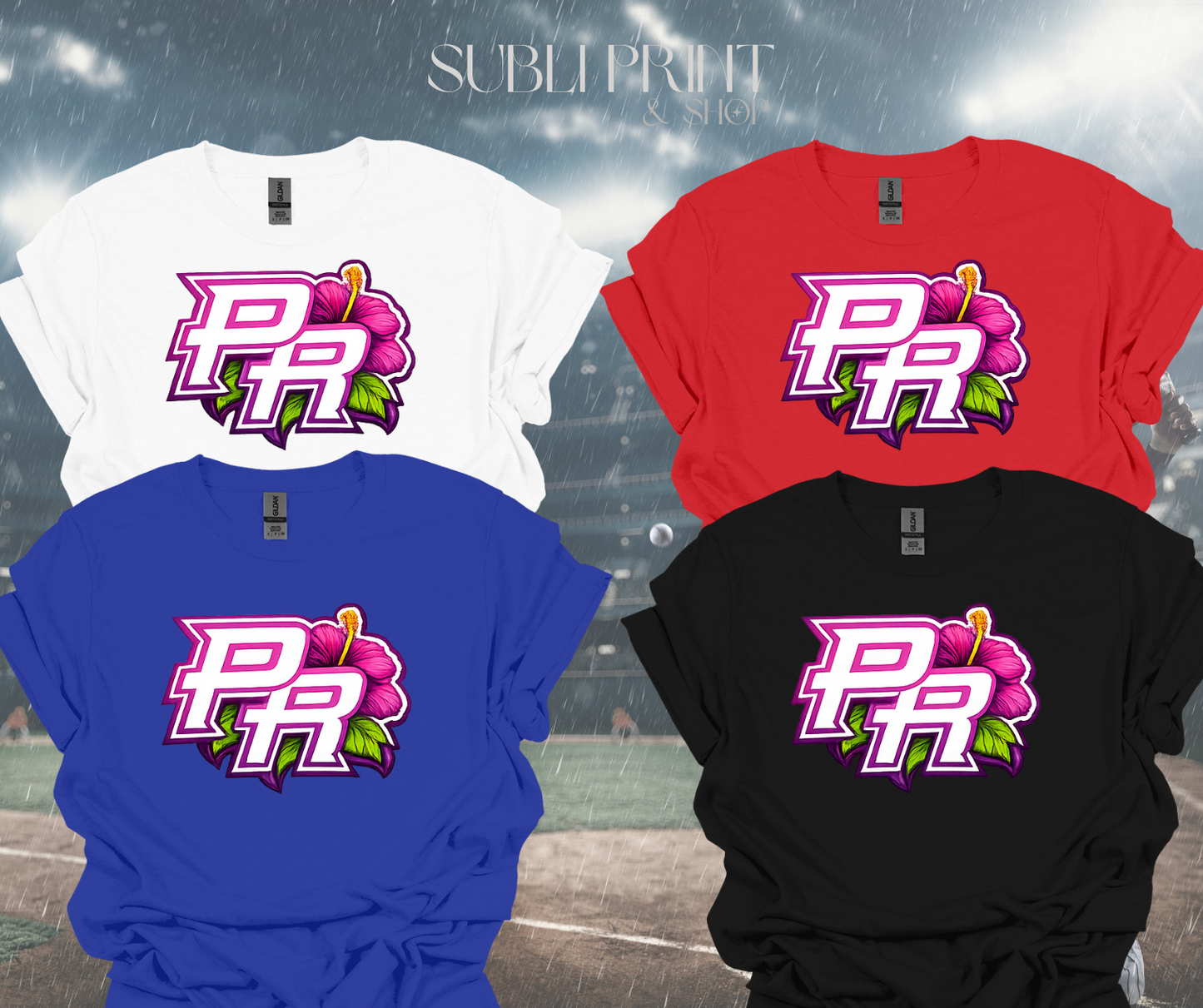 PR Pink (T-Shirt or CropTop)