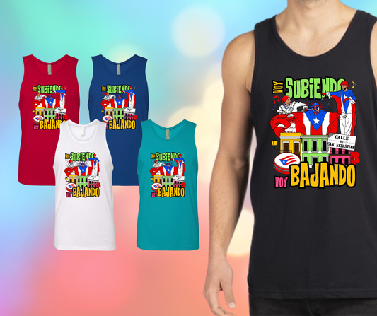 VOY SUBIENDO VOY BAJANDO SANSE 2026 | MEN TANK TOP
