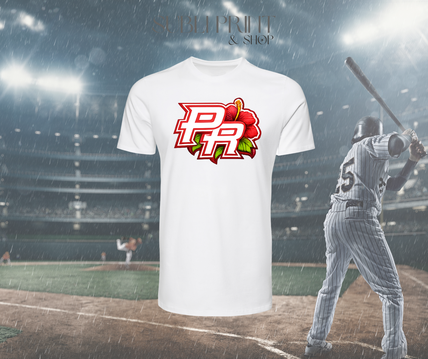PR Red (T-Shirt or CropTop)