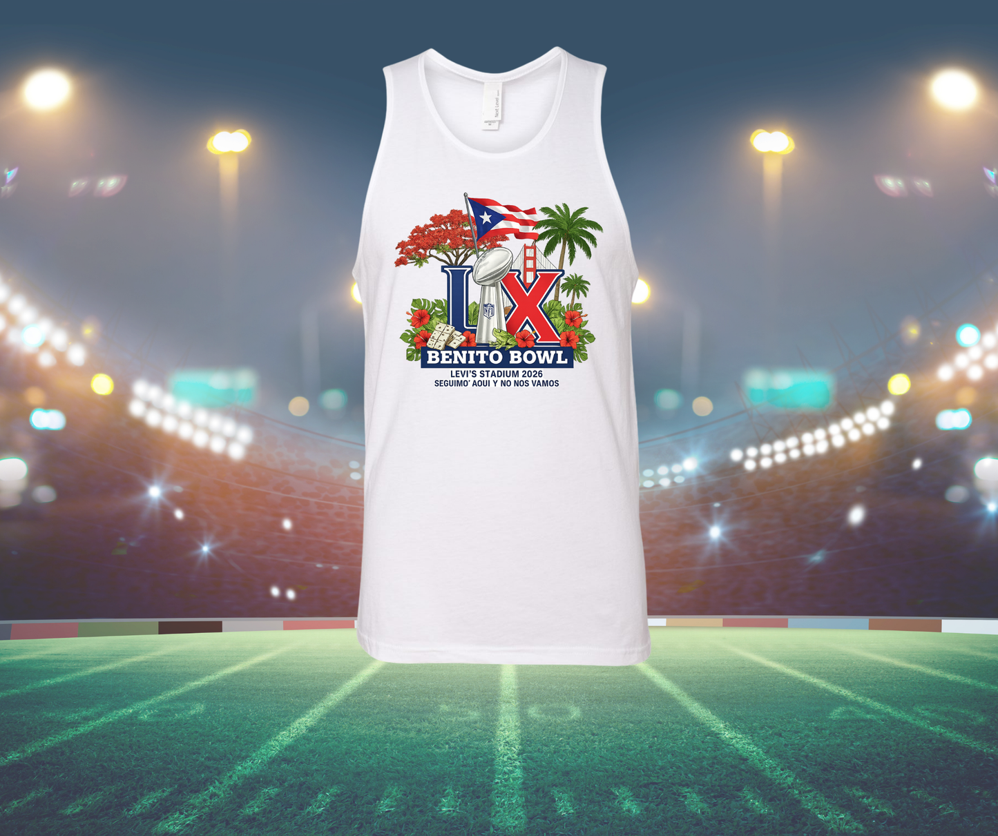 Flag LX Benito Bowl (T-Shirt, CropTop or Tank Top)