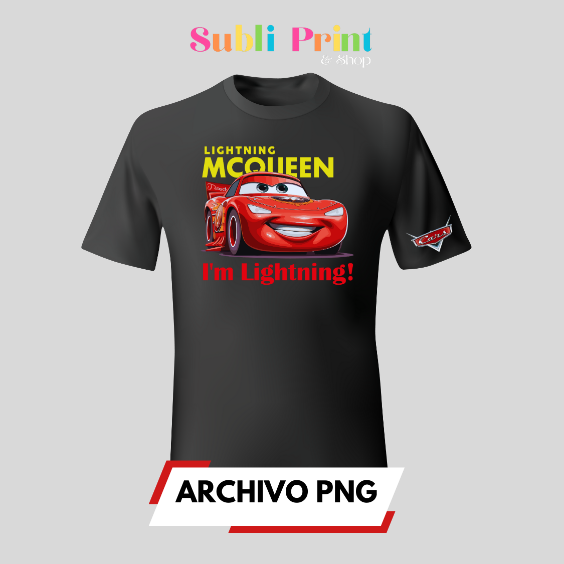 I'm Lightning McQueen (Archivo PNG)