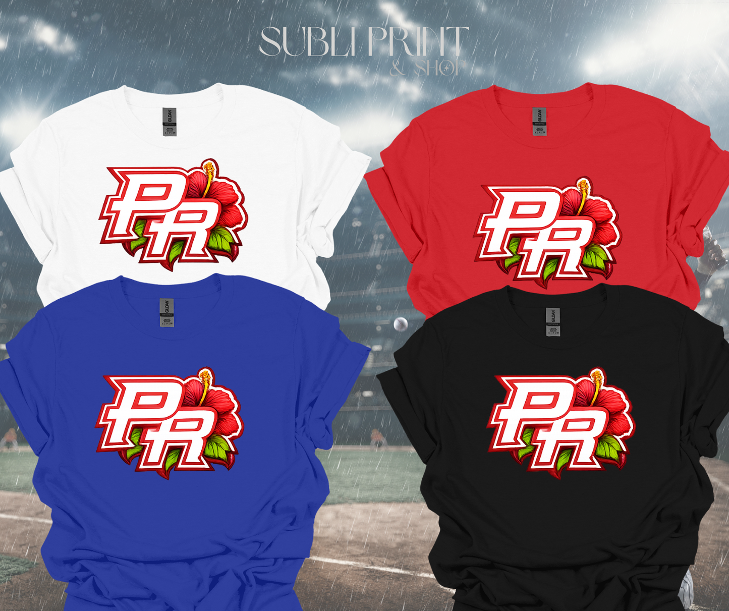 PR Red (T-Shirt or CropTop)