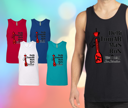 DEBI TOMAR MAS RON SANSE 2026 | MEN TANK TOP
