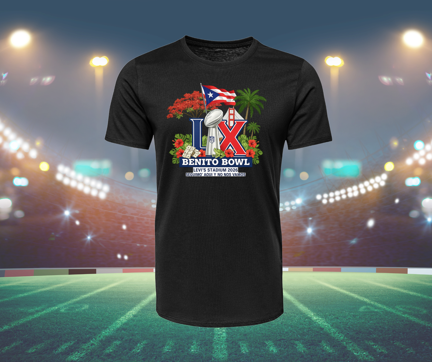 Flag LX Benito Bowl (T-Shirt, CropTop or Tank Top)