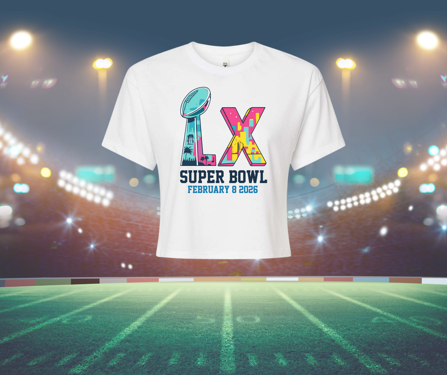 LX Super Bowl (T-Shirt, CropTop or Tank Top)