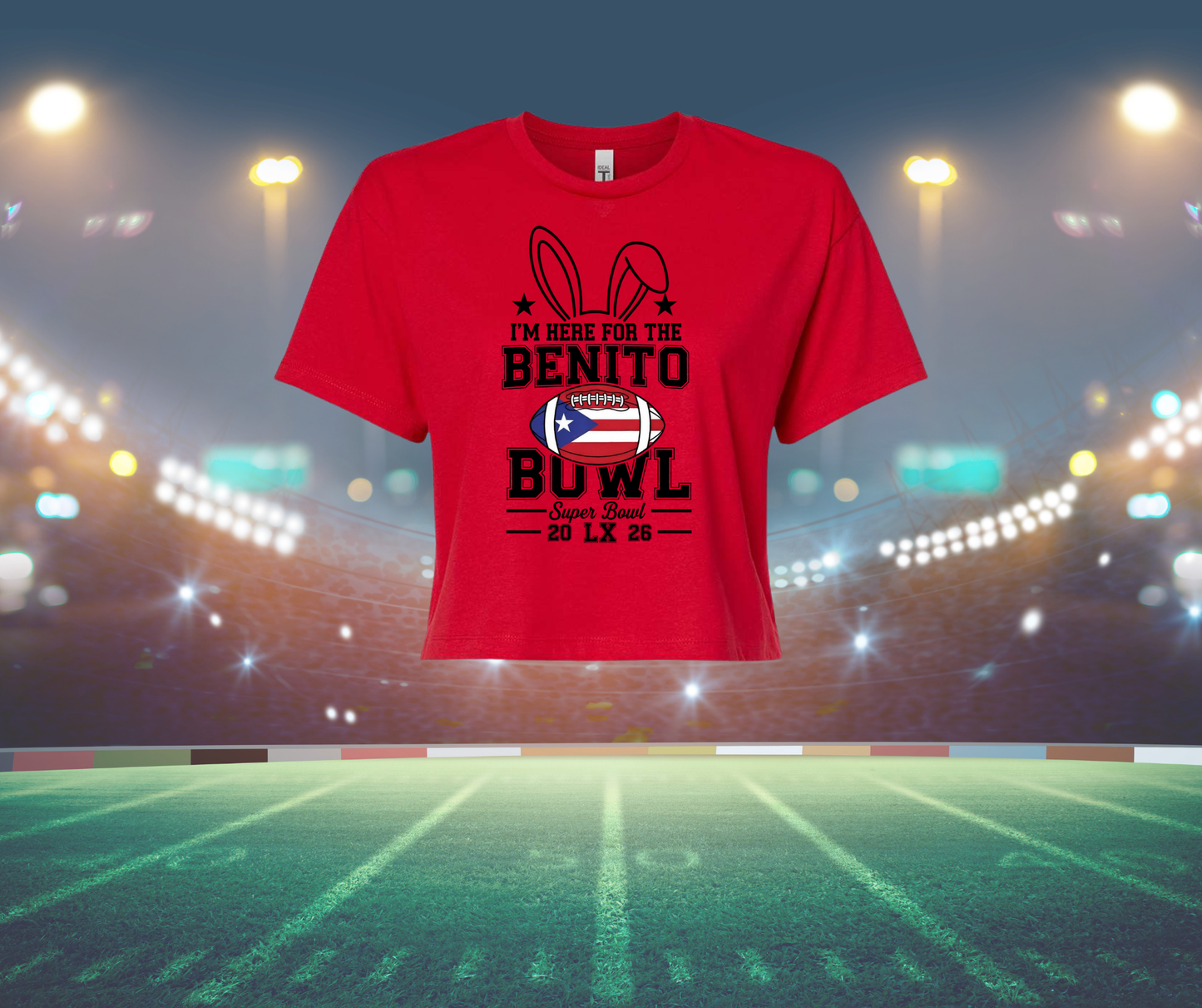 I'm Here for the Benito Bowl Bunny (T-Shirt, CropTop or Tank Top)