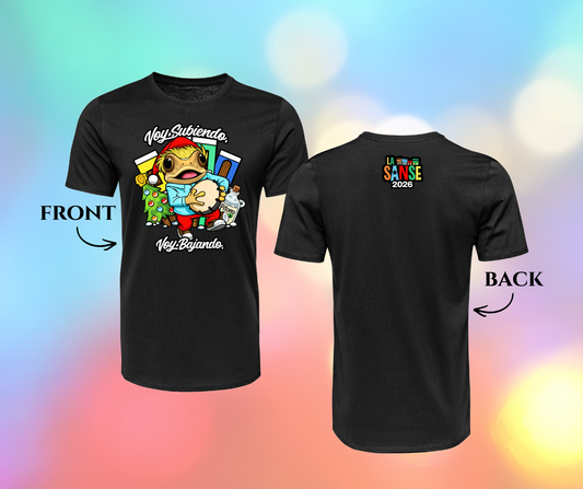 VOY SUBIENDO VOY BAJANDO SANSE 2026 | UNISEX T-SHIRT