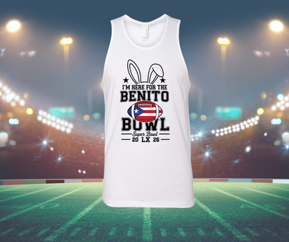 I'm Here for the Benito Bowl Bunny (T-Shirt, CropTop or Tank Top)